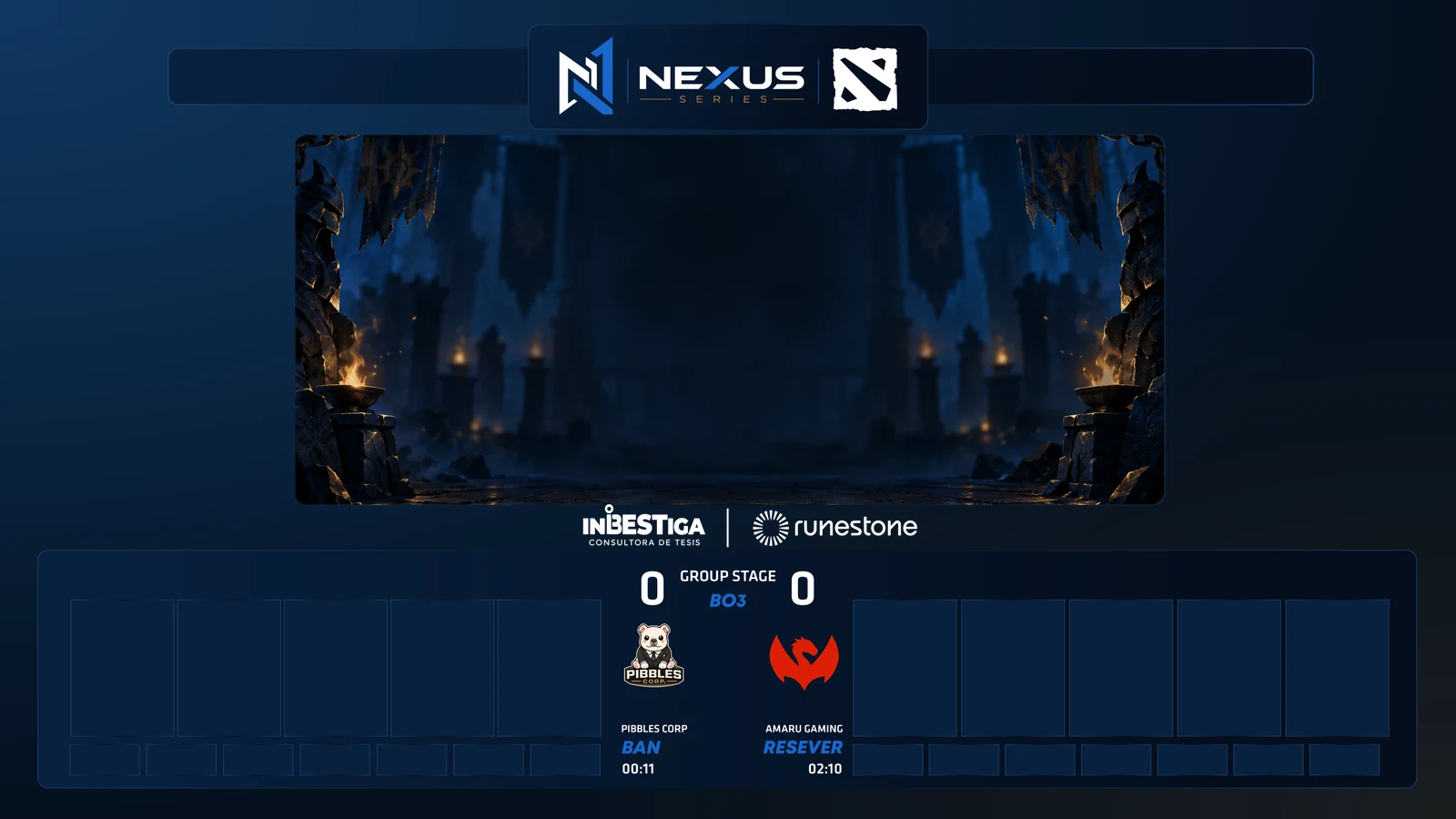 Broadcast design: Hero selection
